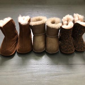 Infants UGH BOOT bundle. Size small 0-6 months!